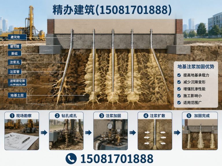丛台区地基注浆加固展示图